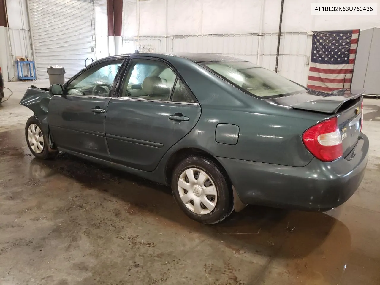 2003 Toyota Camry Le VIN: 4T1BE32K63U760436 Lot: 75488274