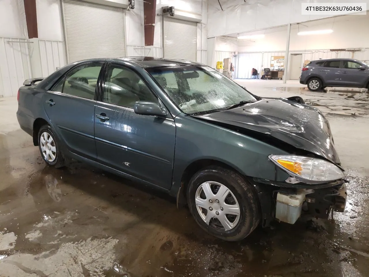 2003 Toyota Camry Le VIN: 4T1BE32K63U760436 Lot: 75488274