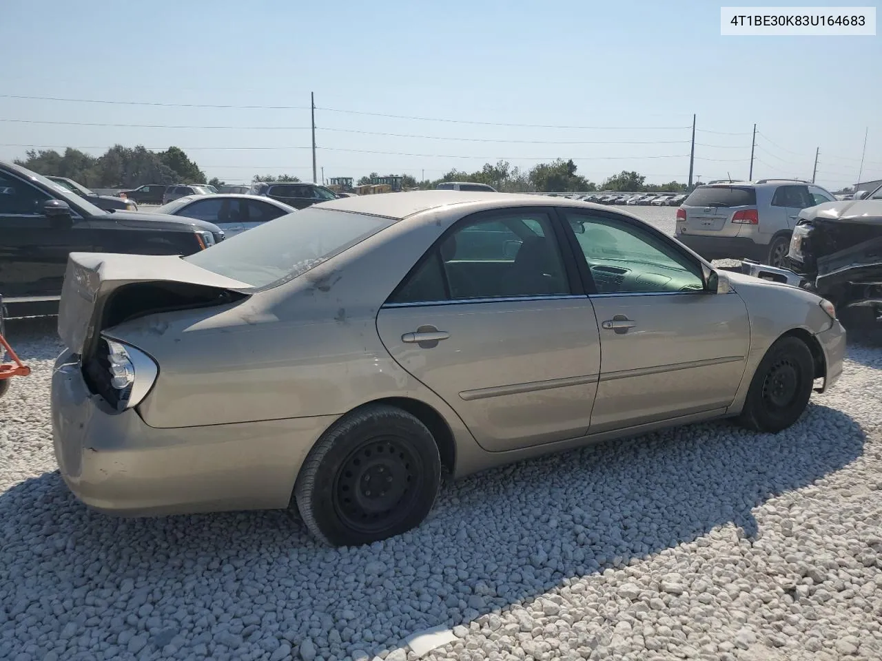 2003 Toyota Camry Le VIN: 4T1BE30K83U164683 Lot: 75666684