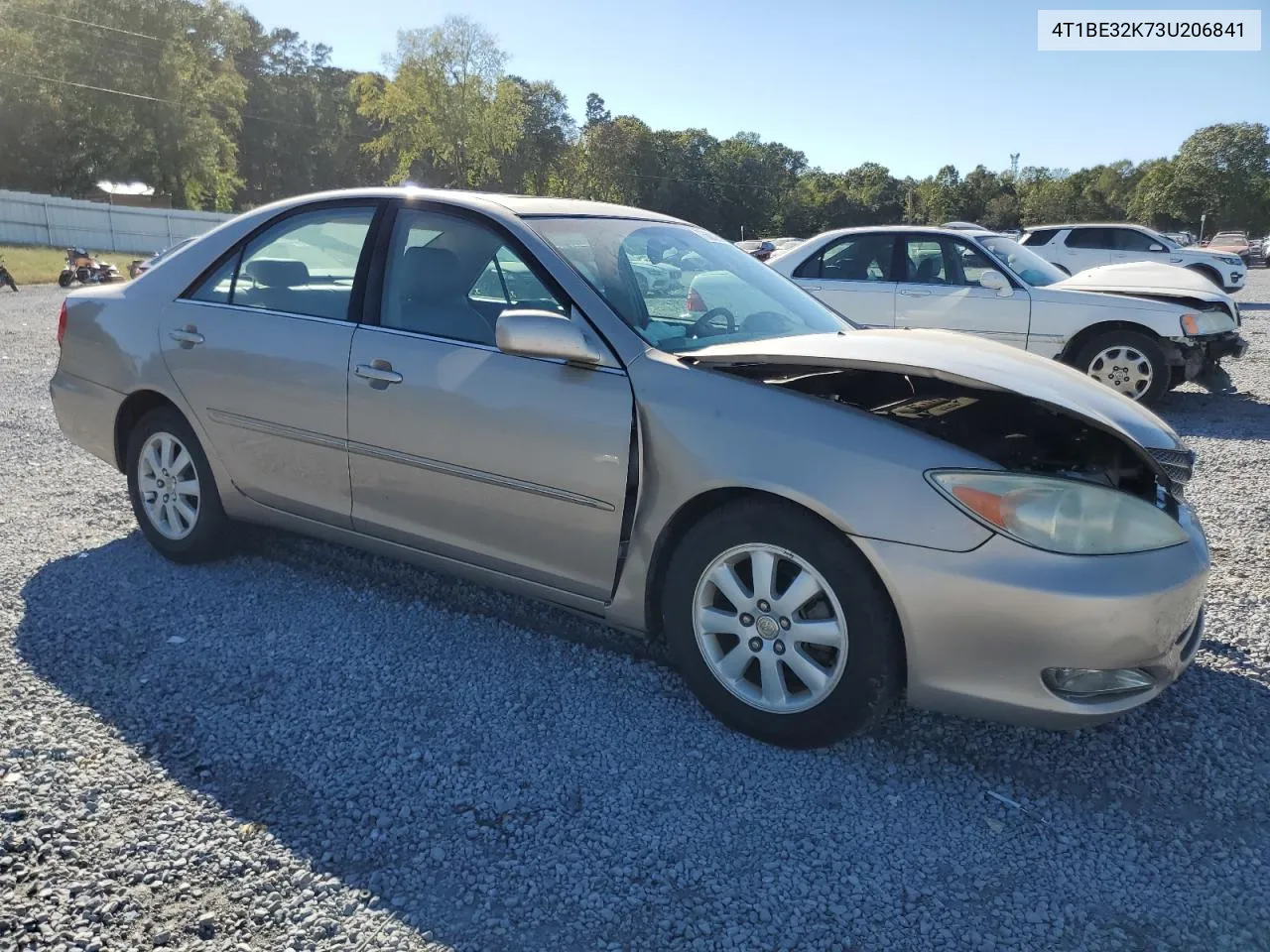 2003 Toyota Camry Le VIN: 4T1BE32K73U206841 Lot: 75683854