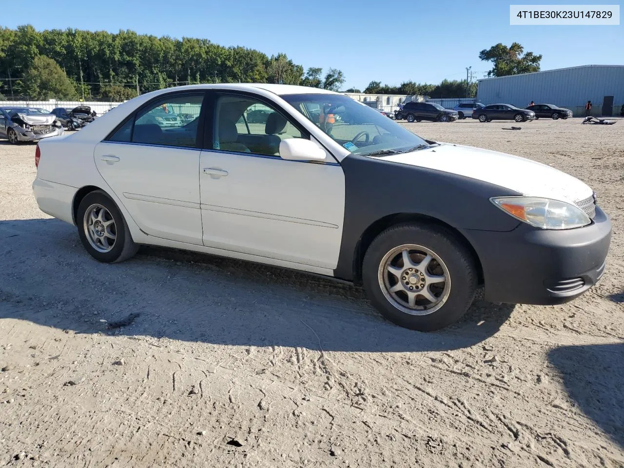 2003 Toyota Camry Le VIN: 4T1BE30K23U147829 Lot: 75740444