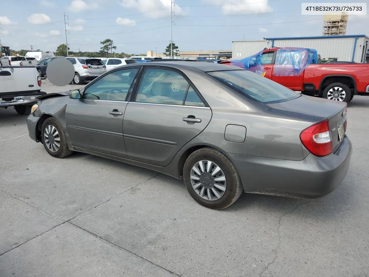 2003 Toyota Camry Le VIN: 4T1BE32K73U726733 Lot: 75749964