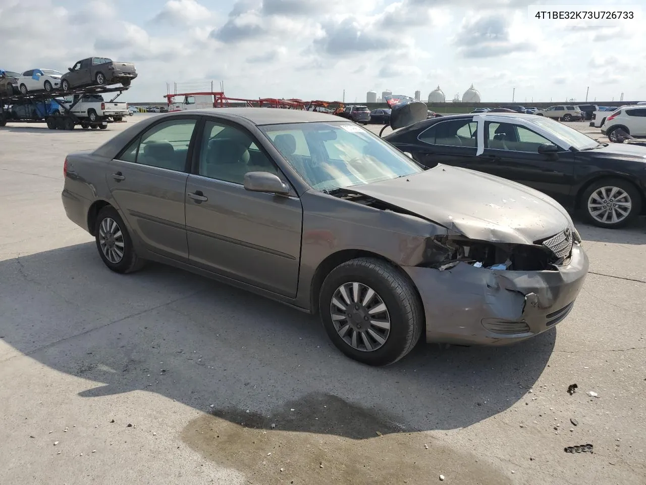 2003 Toyota Camry Le VIN: 4T1BE32K73U726733 Lot: 75749964