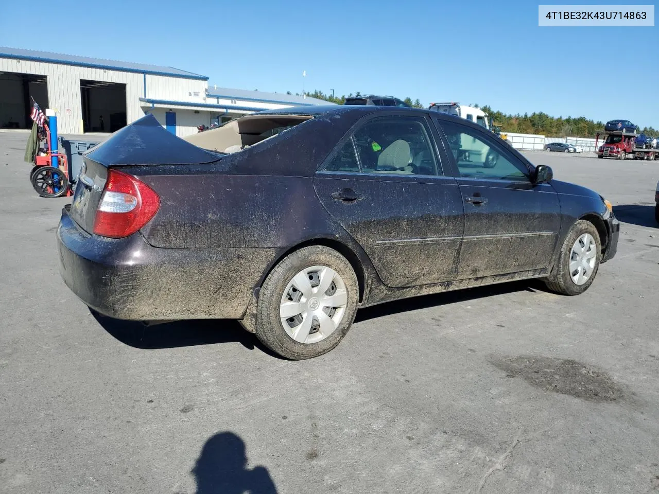 2003 Toyota Camry Le VIN: 4T1BE32K43U714863 Lot: 75823364