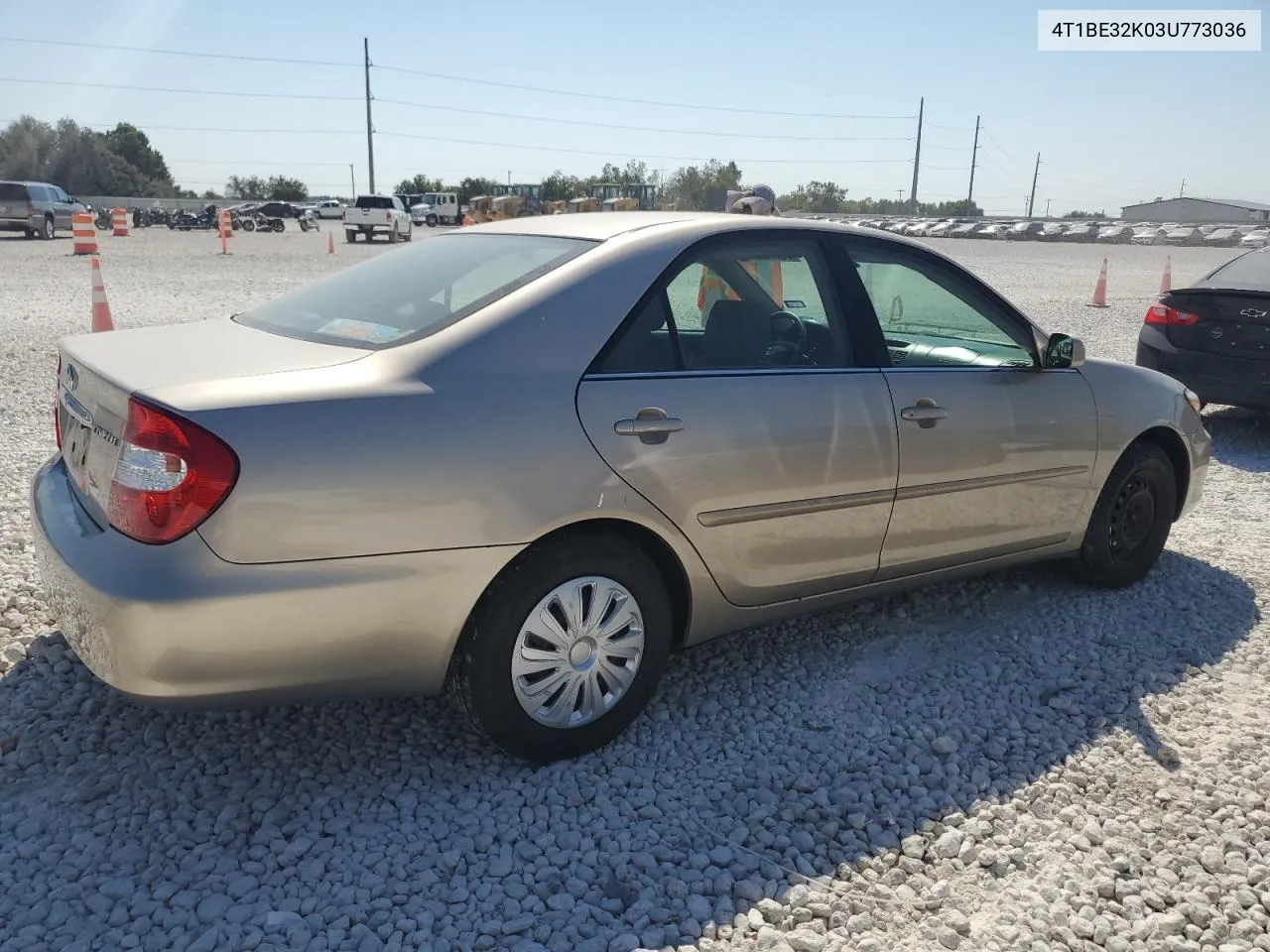 2003 Toyota Camry Le VIN: 4T1BE32K03U773036 Lot: 75940684