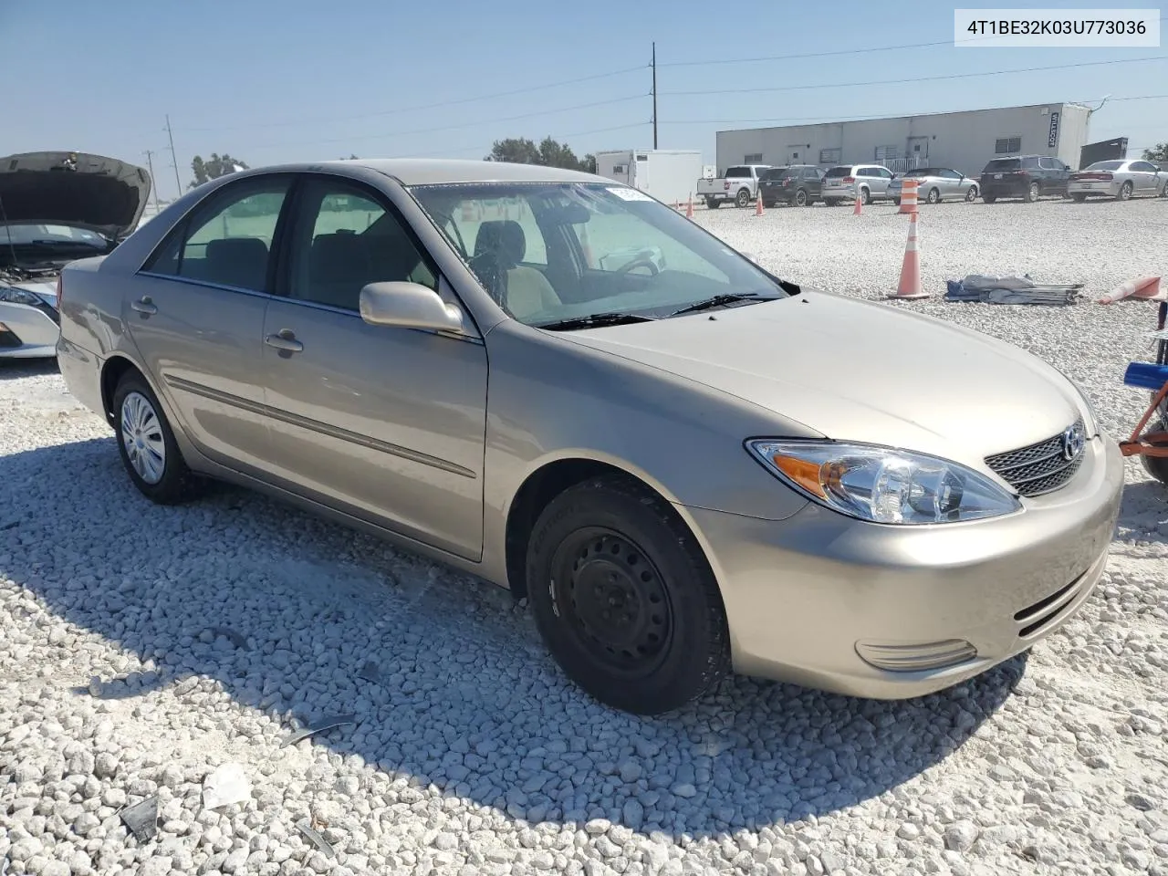 2003 Toyota Camry Le VIN: 4T1BE32K03U773036 Lot: 75940684