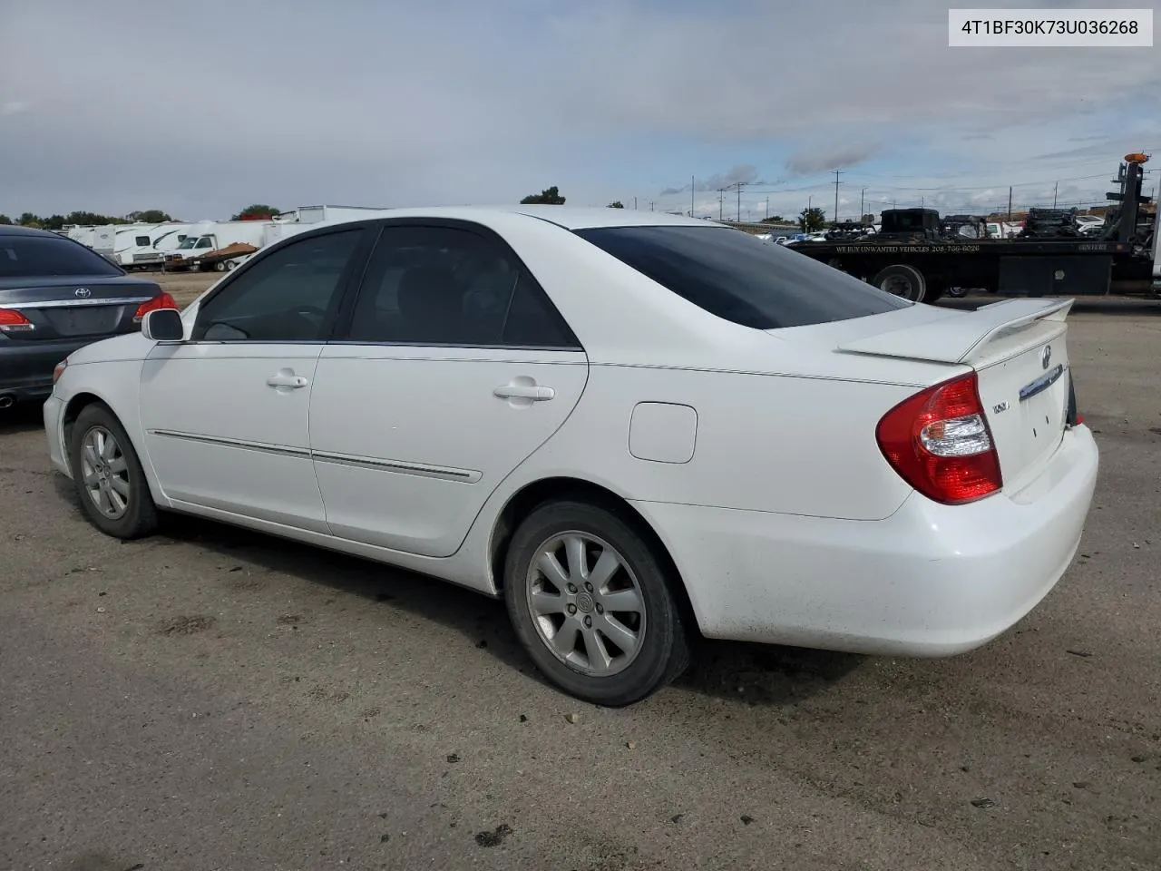 2003 Toyota Camry Le VIN: 4T1BF30K73U036268 Lot: 75963054