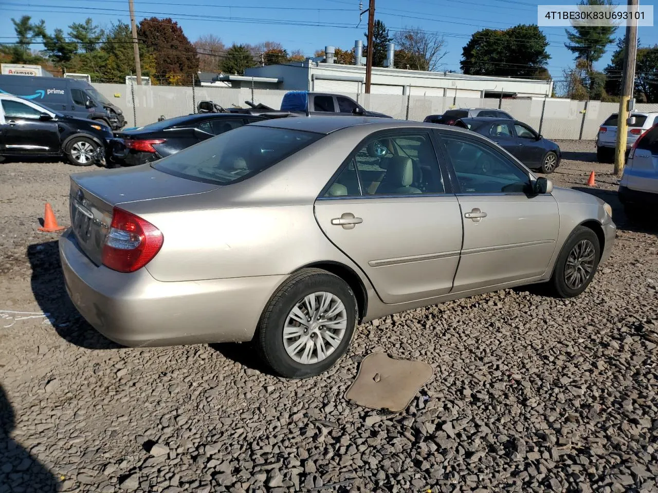 2003 Toyota Camry Le VIN: 4T1BE30K83U693101 Lot: 76203164