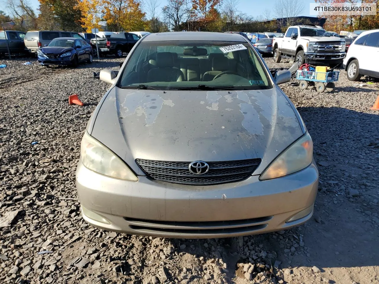 2003 Toyota Camry Le VIN: 4T1BE30K83U693101 Lot: 76203164