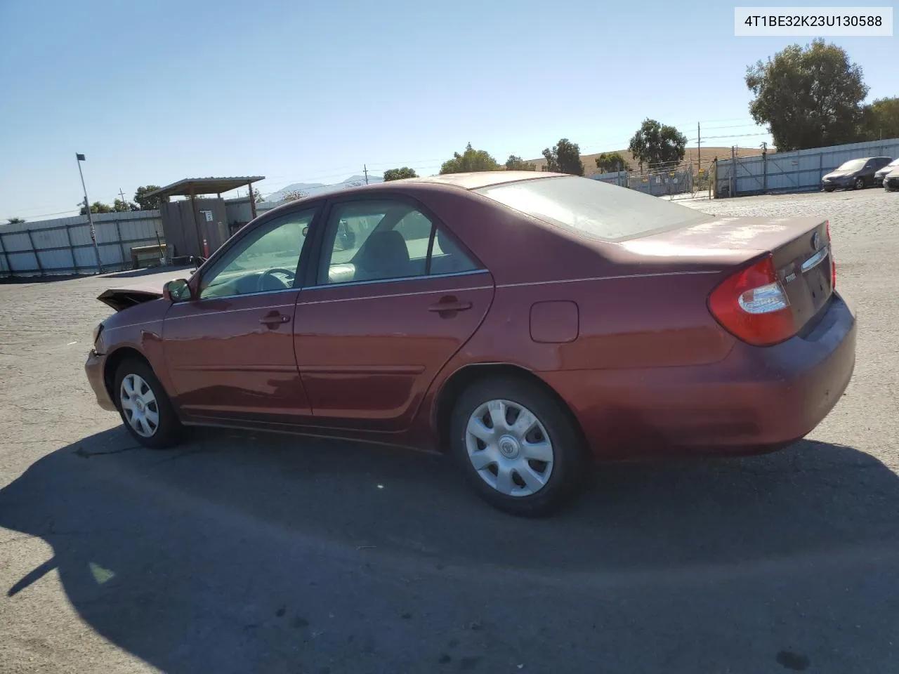 2003 Toyota Camry Le VIN: 4T1BE32K23U130588 Lot: 76412114