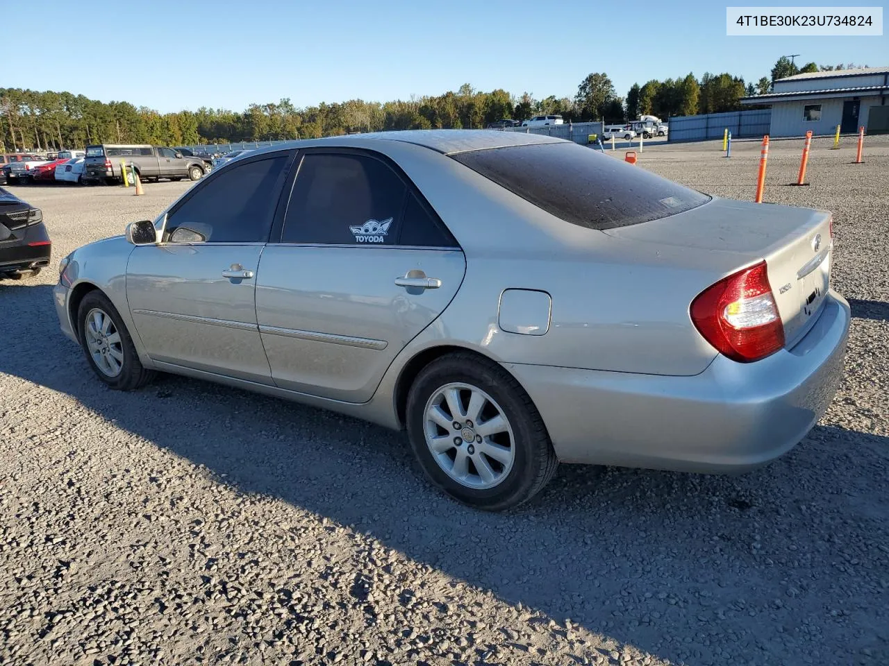 2003 Toyota Camry Le VIN: 4T1BE30K23U734824 Lot: 76421974