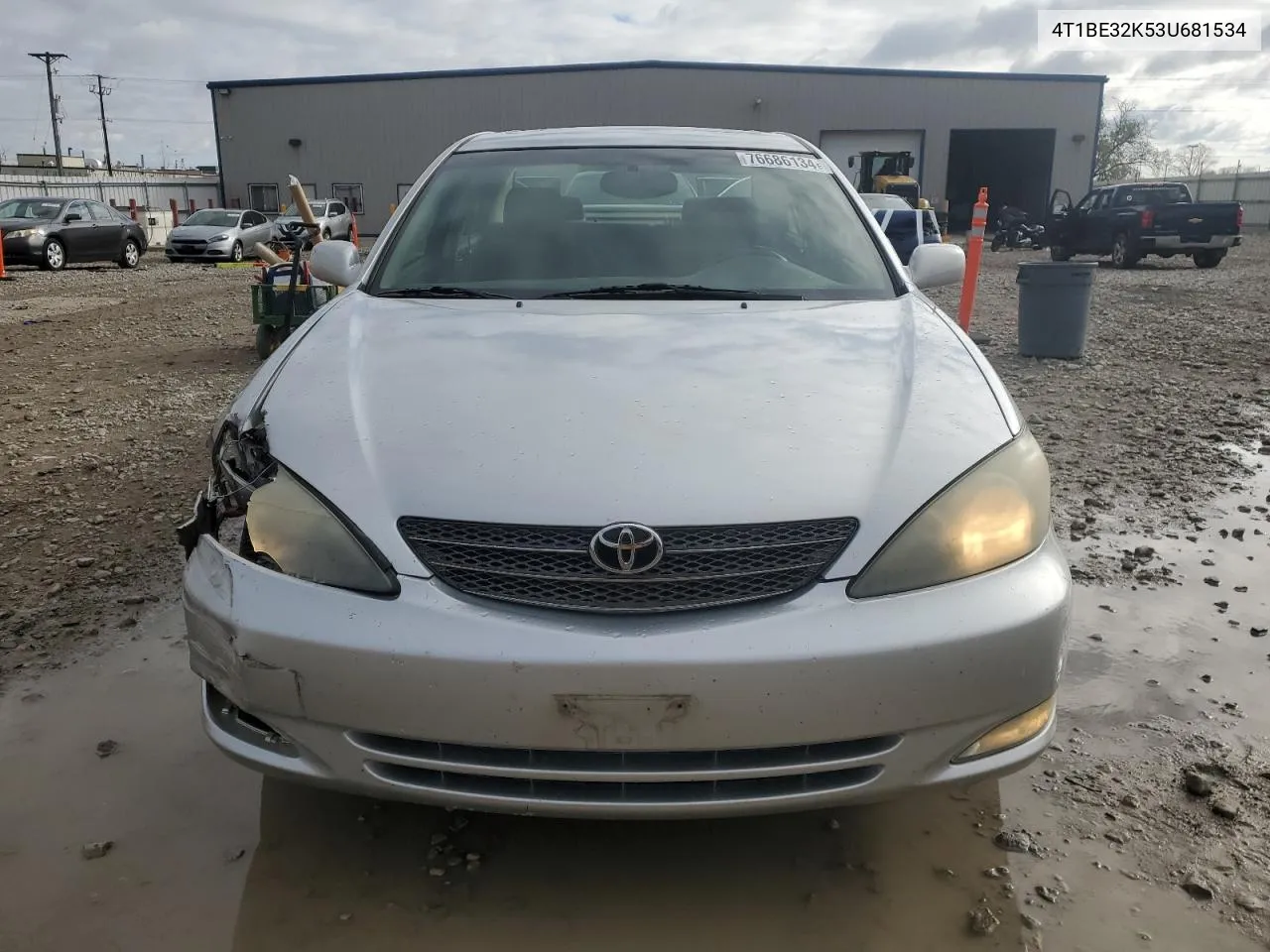 2003 Toyota Camry Le VIN: 4T1BE32K53U681534 Lot: 76686134