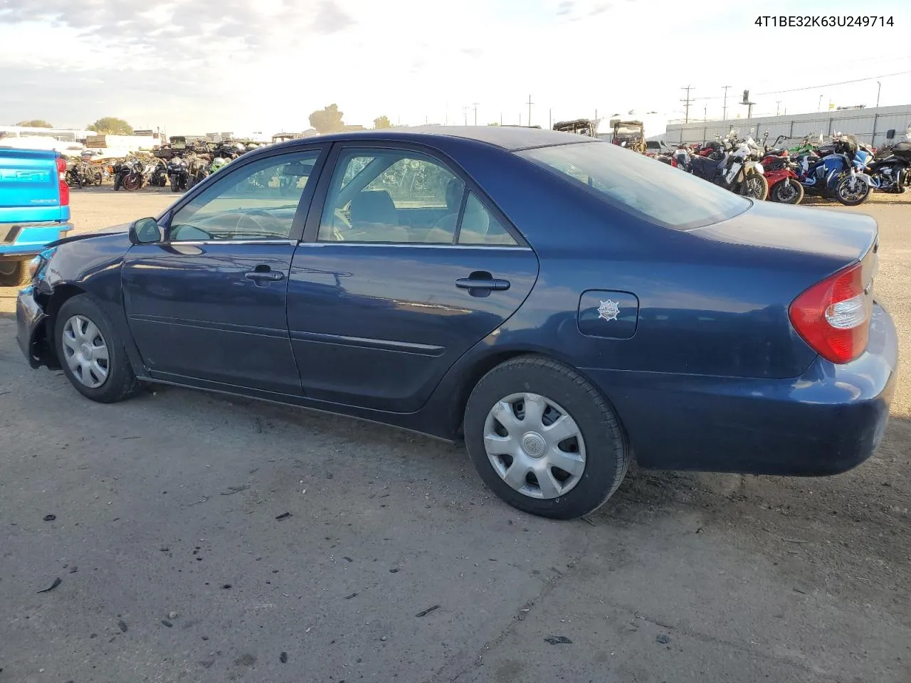 2003 Toyota Camry Le VIN: 4T1BE32K63U249714 Lot: 76795334