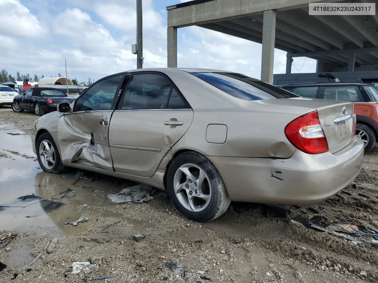 4T1BE32K23U243117 2003 Toyota Camry Le