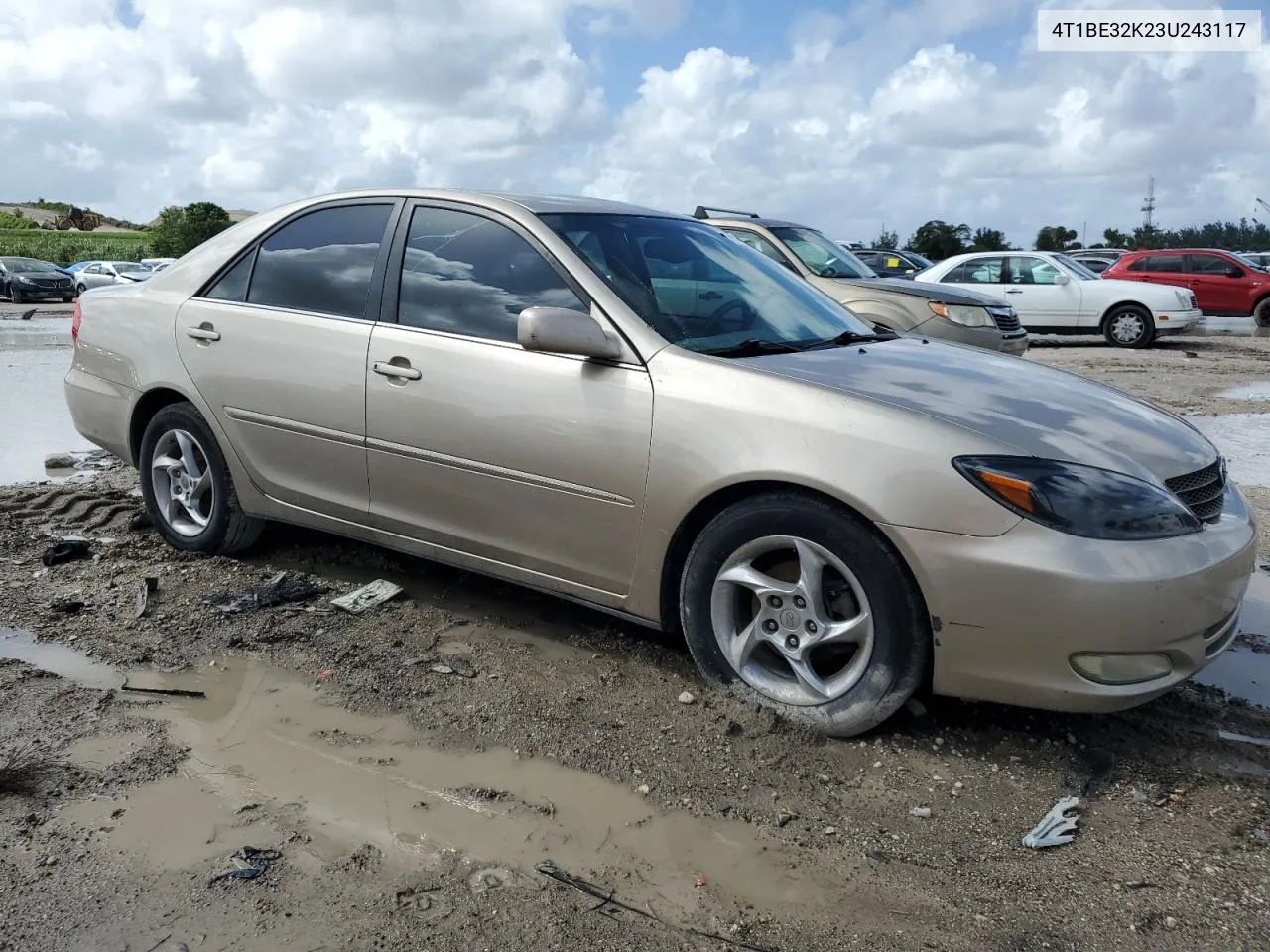 2003 Toyota Camry Le VIN: 4T1BE32K23U243117 Lot: 76806964