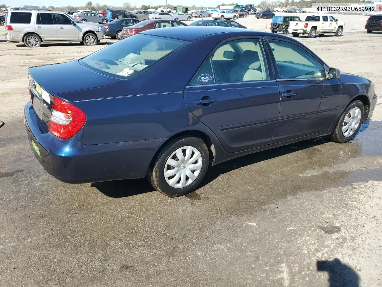 2003 Toyota Camry Le VIN: 4T1BE32K93U659942 Lot: 76811194