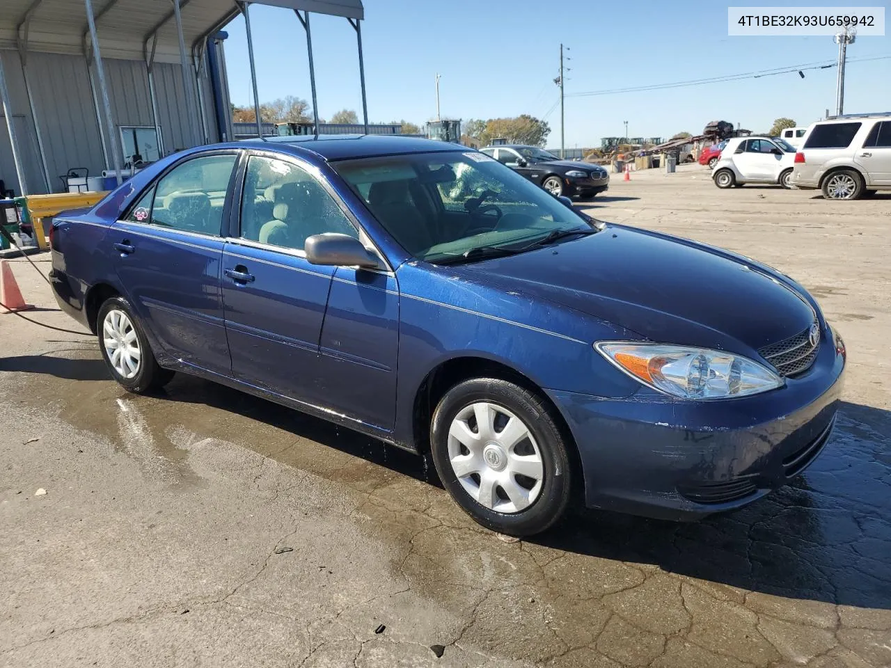 2003 Toyota Camry Le VIN: 4T1BE32K93U659942 Lot: 76811194