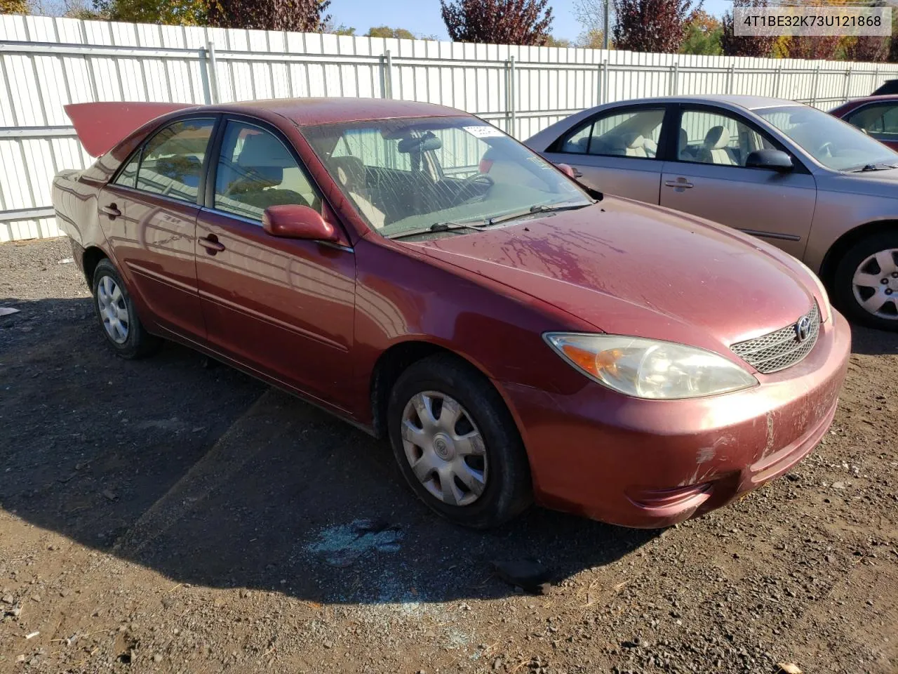 2003 Toyota Camry Le VIN: 4T1BE32K73U121868 Lot: 76956474