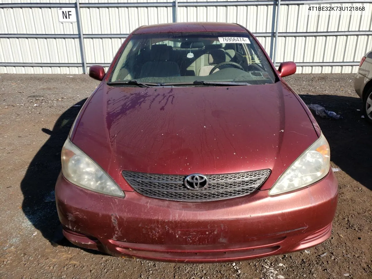 2003 Toyota Camry Le VIN: 4T1BE32K73U121868 Lot: 76956474