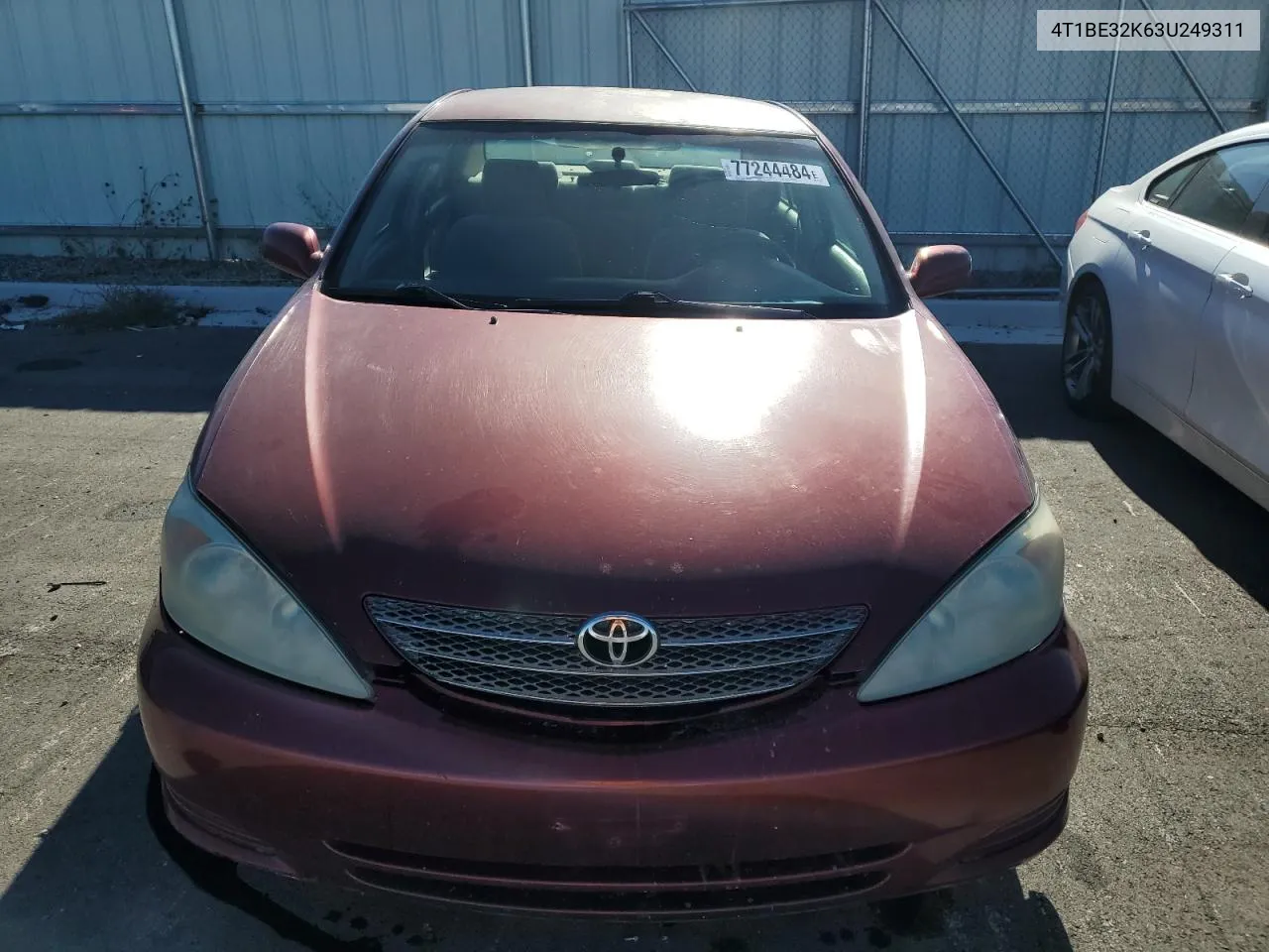 2003 Toyota Camry Le VIN: 4T1BE32K63U249311 Lot: 77244484