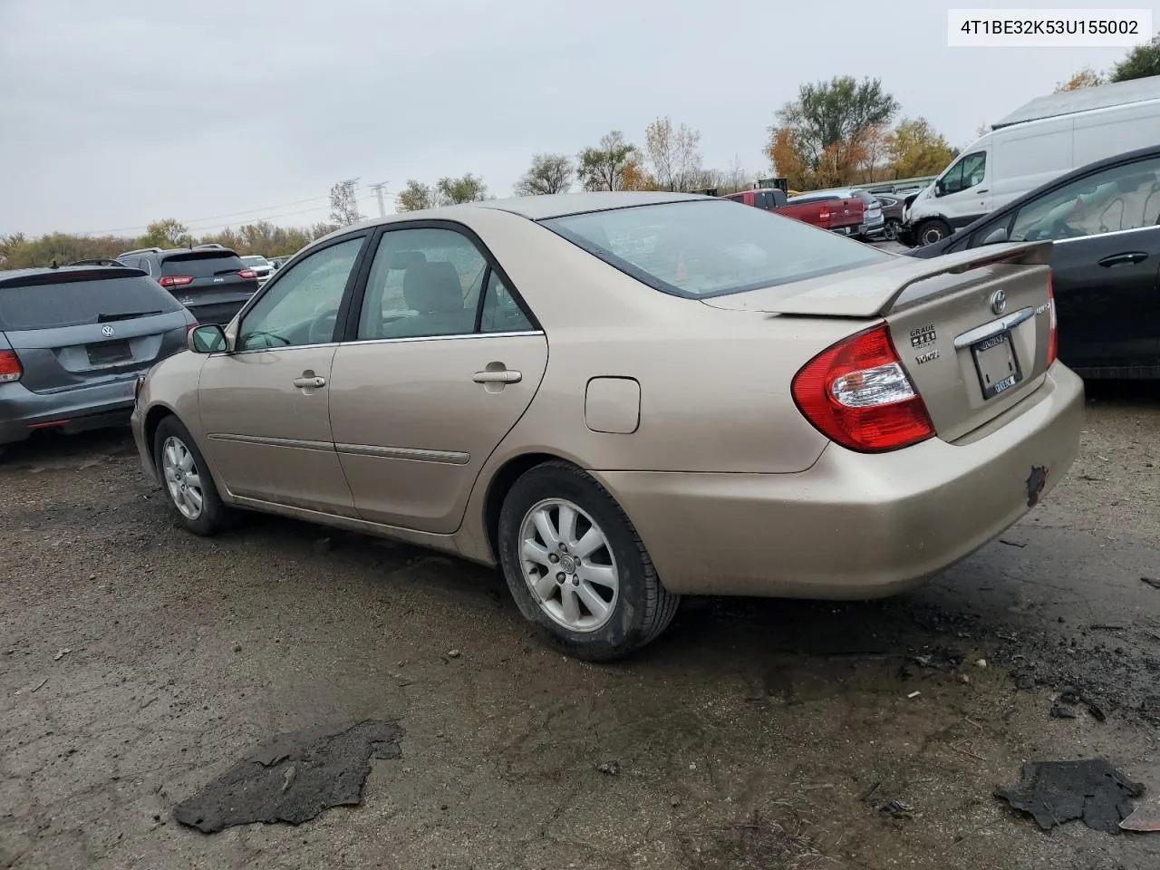 2003 Toyota Camry Le VIN: 4T1BE32K53U155002 Lot: 77417684