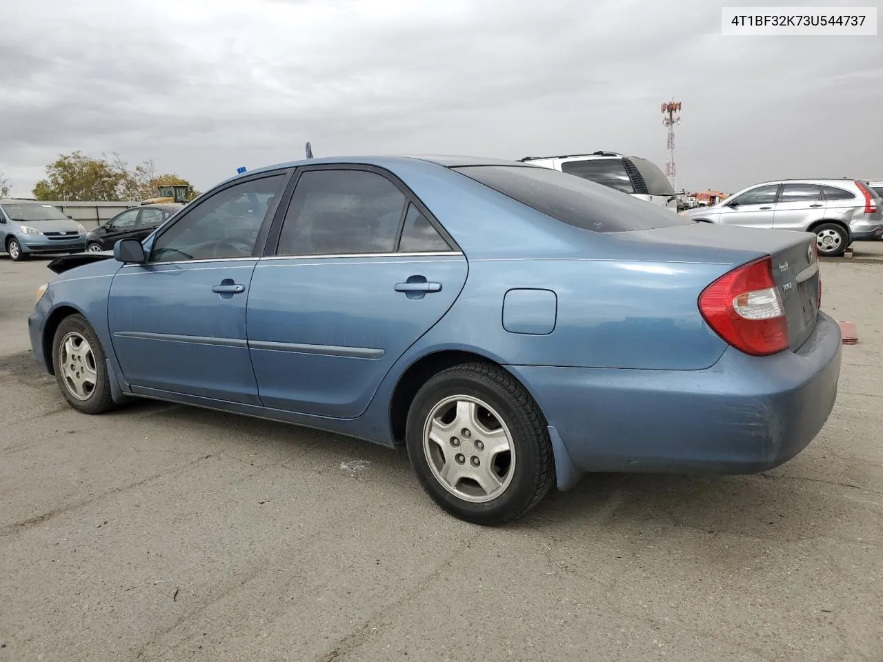 2003 Toyota Camry Le VIN: 4T1BF32K73U544737 Lot: 77677034