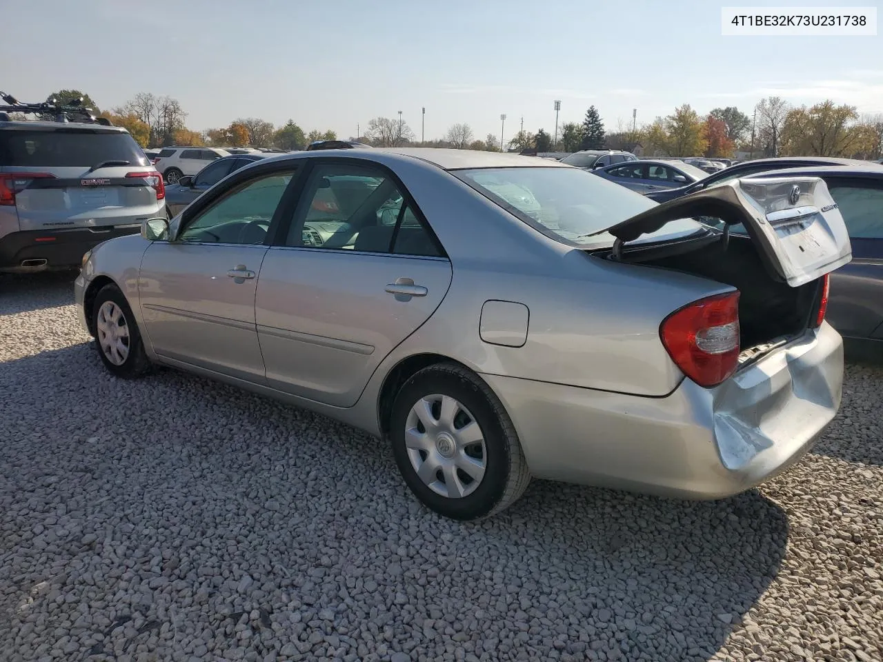 4T1BE32K73U231738 2003 Toyota Camry Le