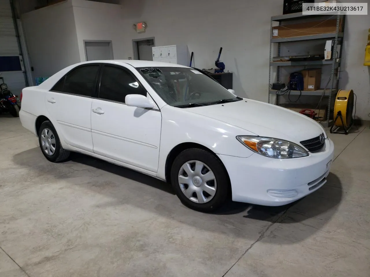 2003 Toyota Camry Le VIN: 4T1BE32K43U213617 Lot: 77972824