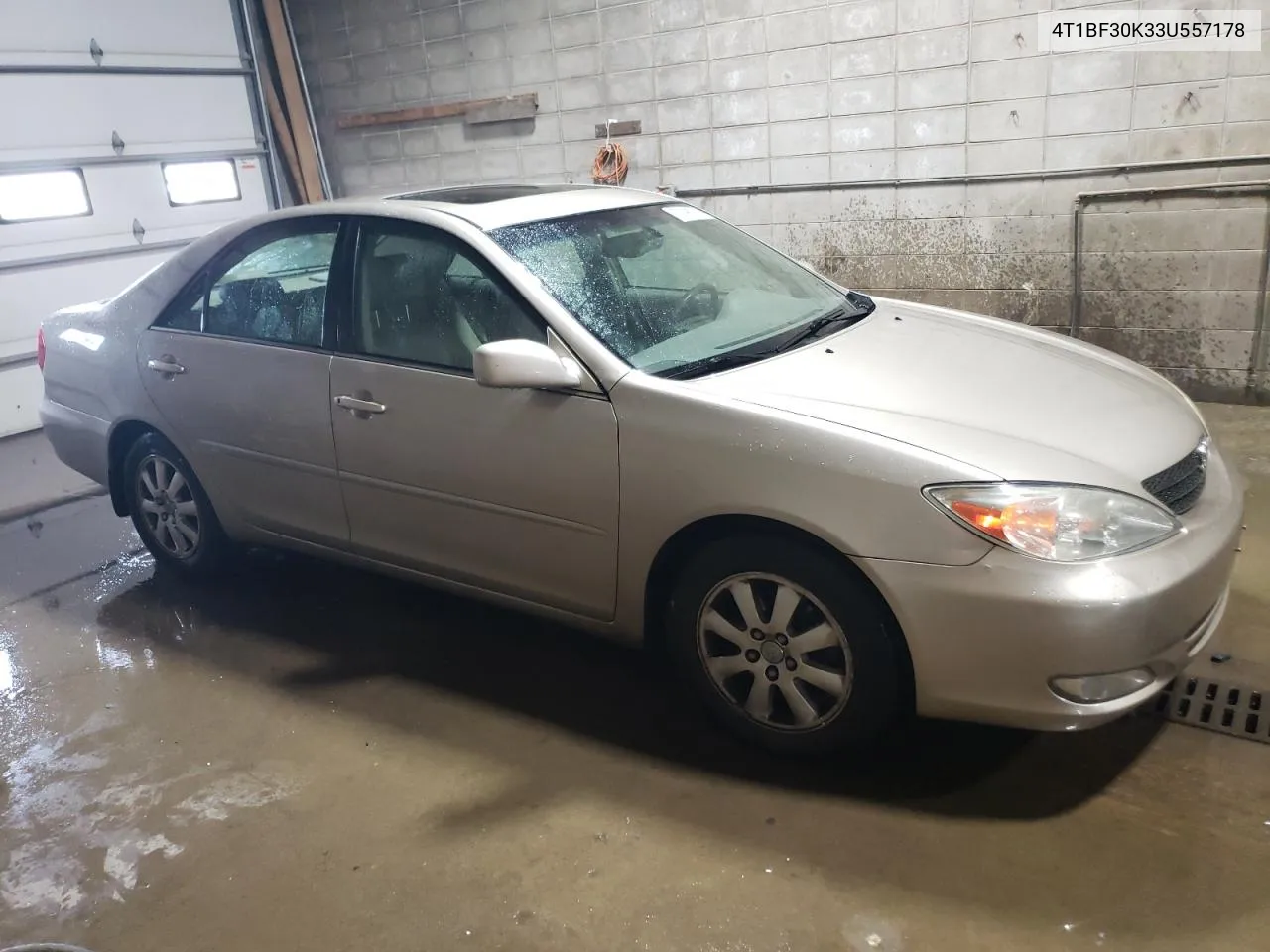 2003 Toyota Camry Le VIN: 4T1BF30K33U557178 Lot: 78196704