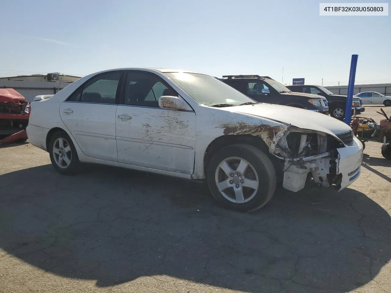 2003 Toyota Camry Le VIN: 4T1BF32K03U050803 Lot: 78407404