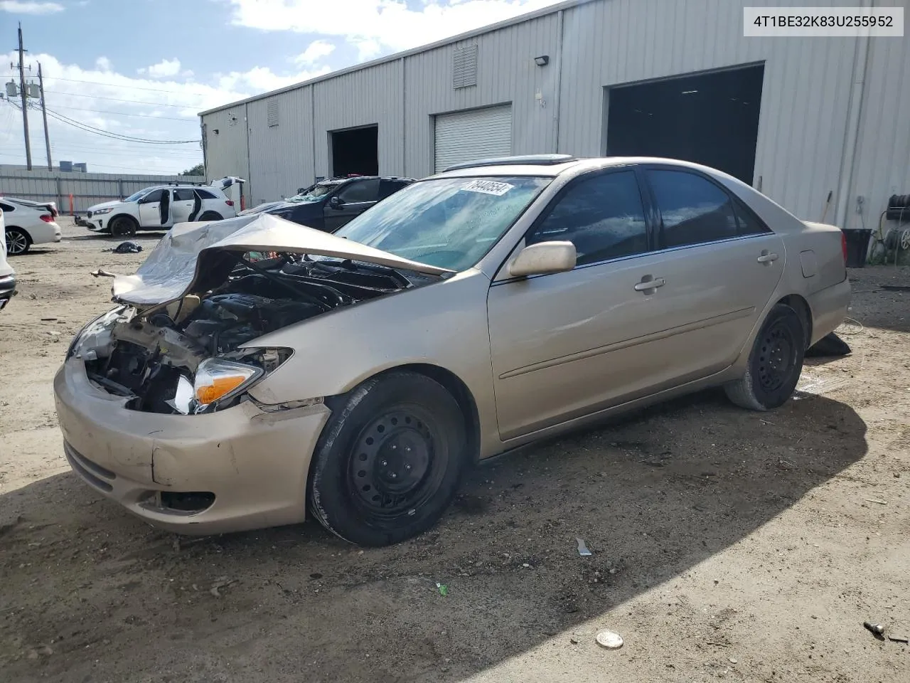 2003 Toyota Camry Le VIN: 4T1BE32K83U255952 Lot: 78440554