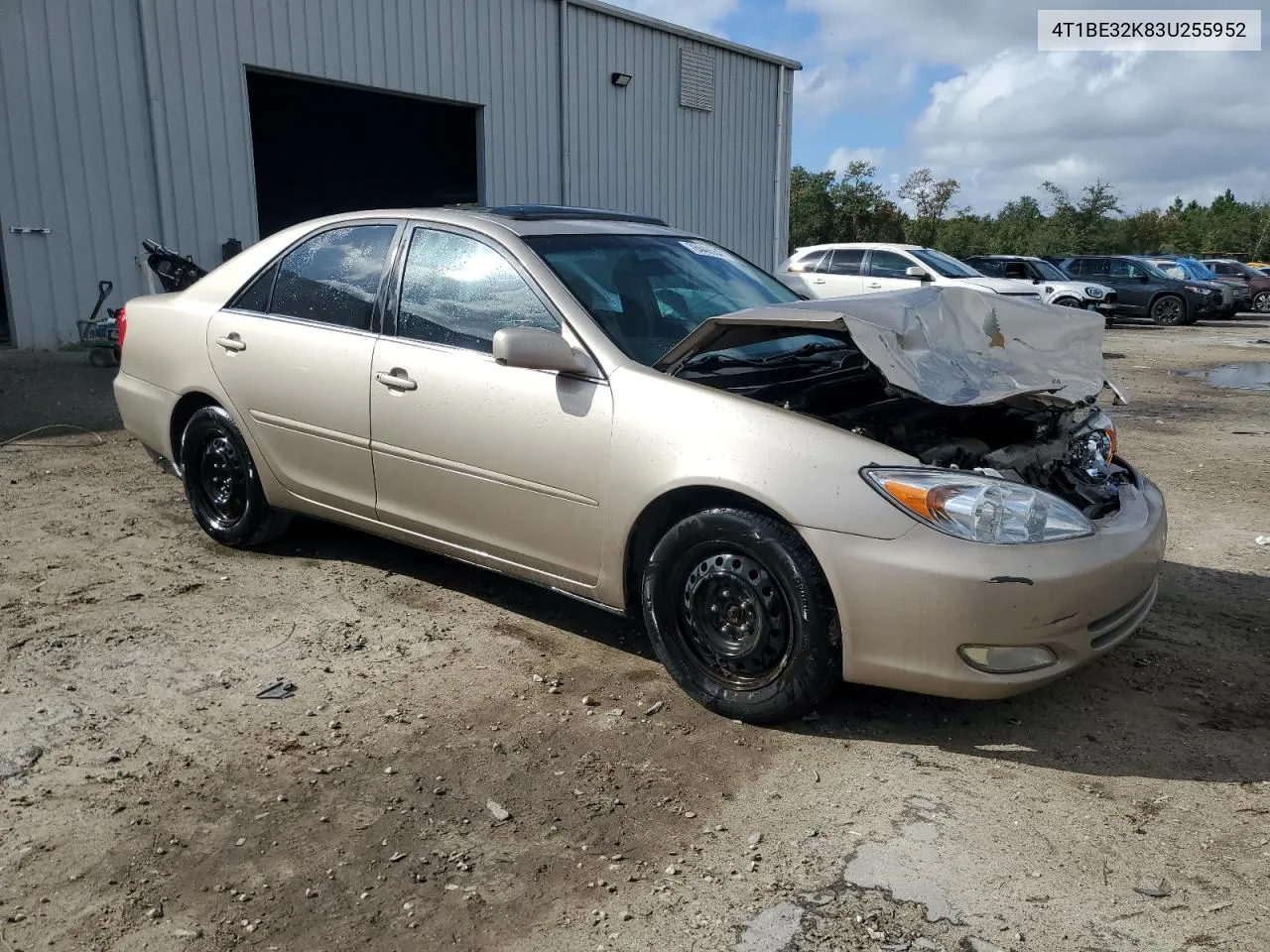 2003 Toyota Camry Le VIN: 4T1BE32K83U255952 Lot: 78440554