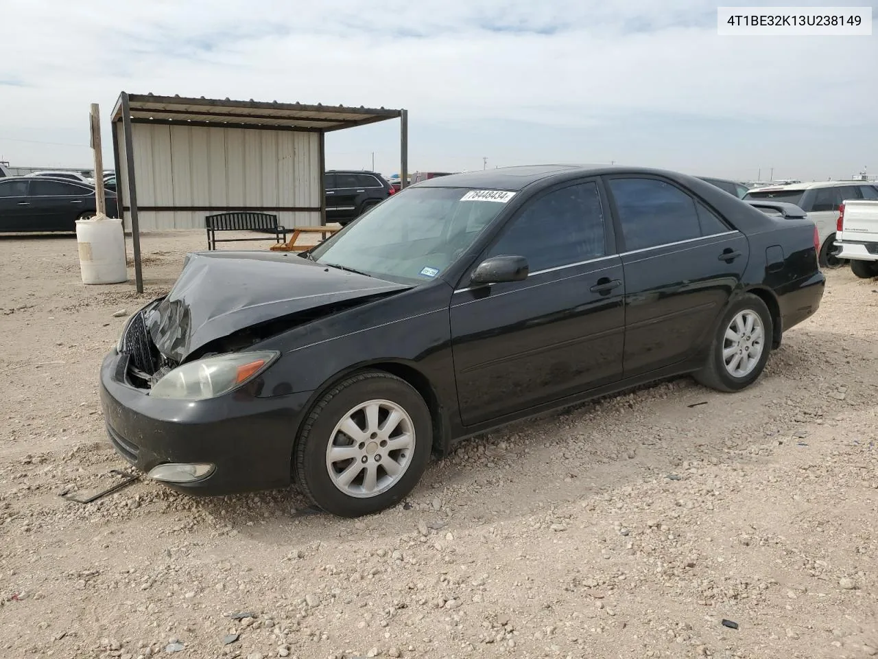 2003 Toyota Camry Le VIN: 4T1BE32K13U238149 Lot: 78448434