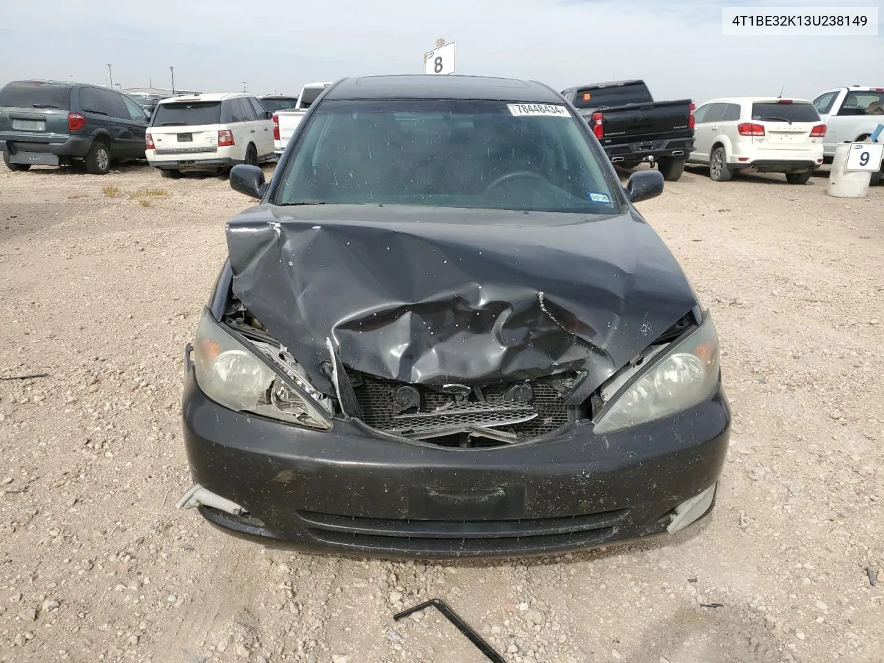 2003 Toyota Camry Le VIN: 4T1BE32K13U238149 Lot: 78448434