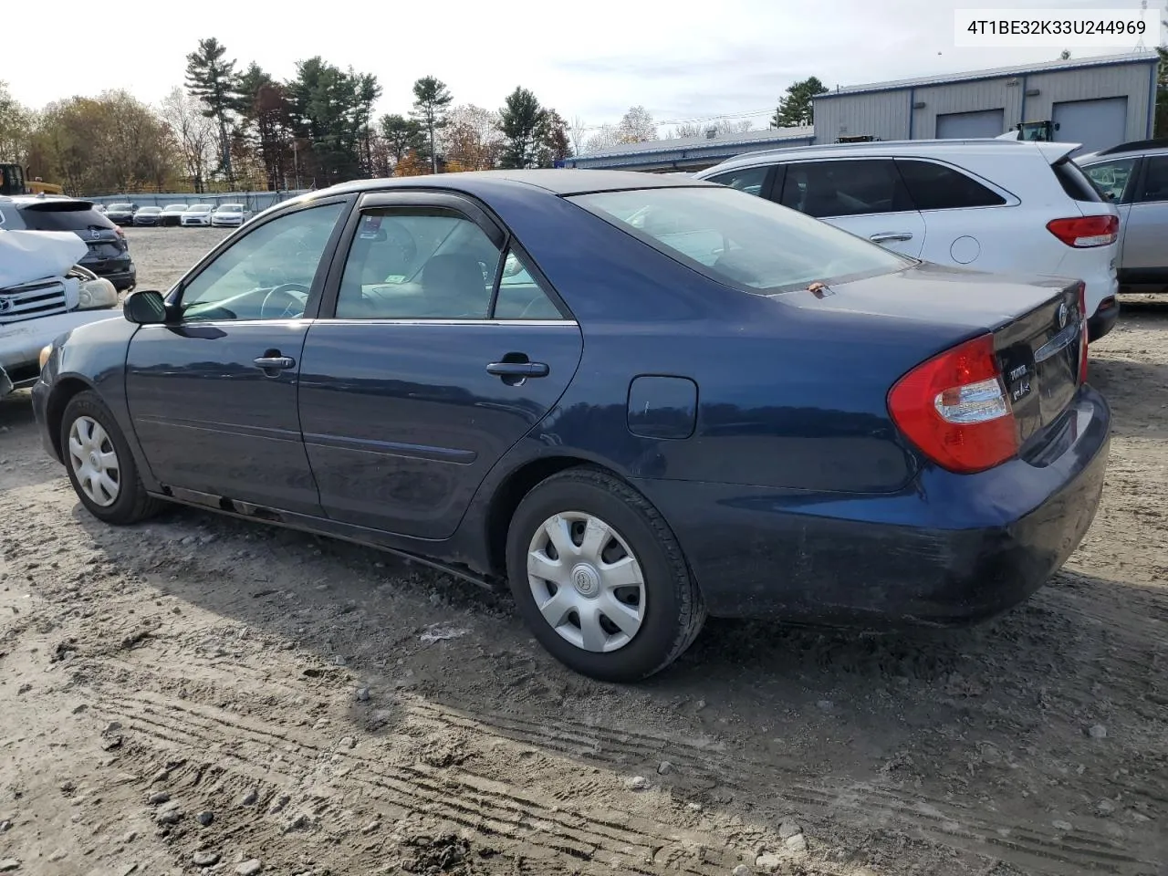 2003 Toyota Camry Le VIN: 4T1BE32K33U244969 Lot: 78449494