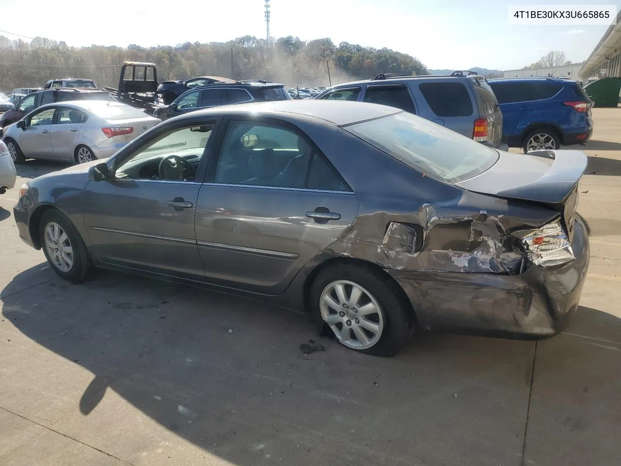 2003 Toyota Camry Le VIN: 4T1BE30KX3U665865 Lot: 78515334