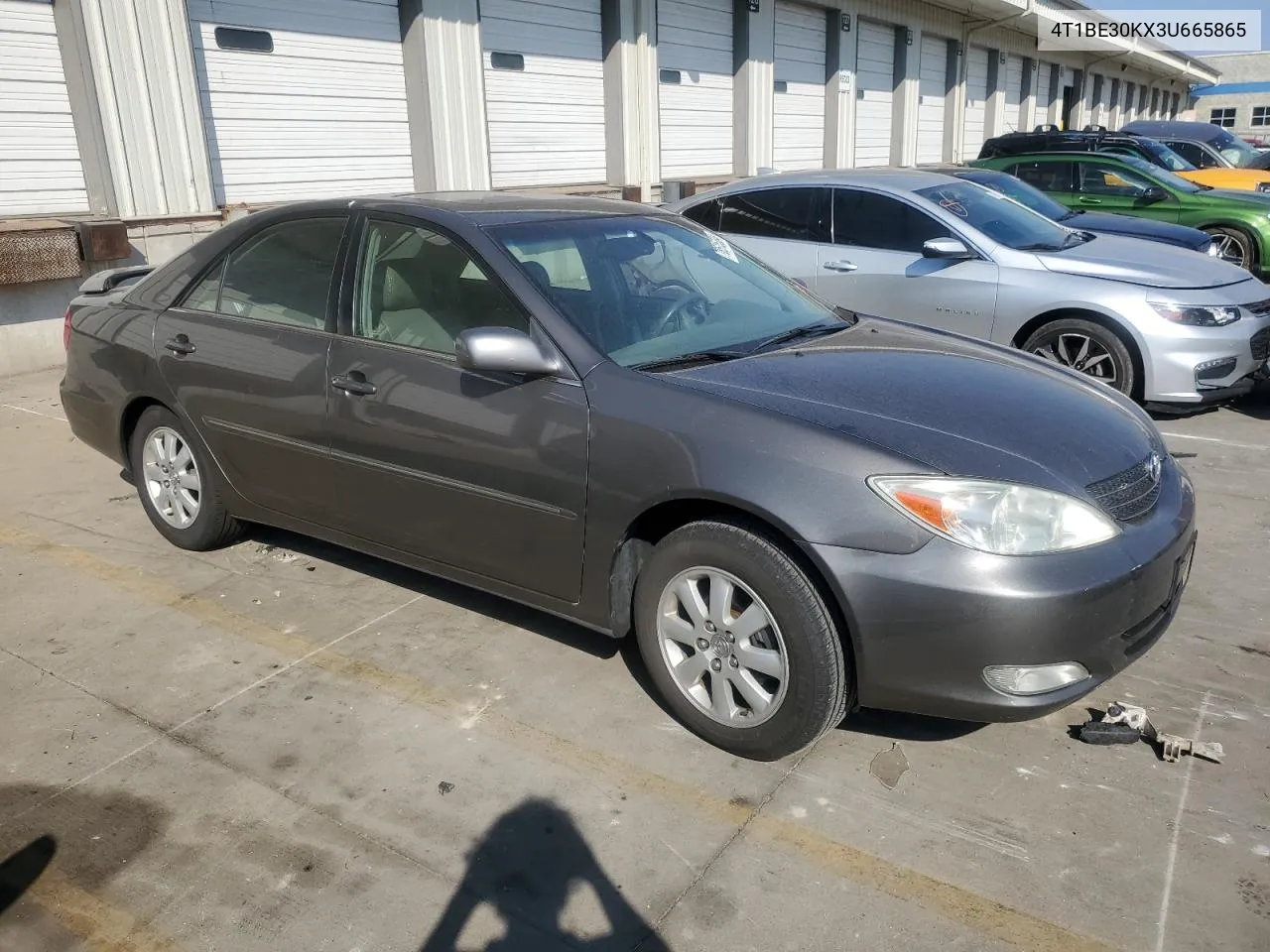 2003 Toyota Camry Le VIN: 4T1BE30KX3U665865 Lot: 78515334