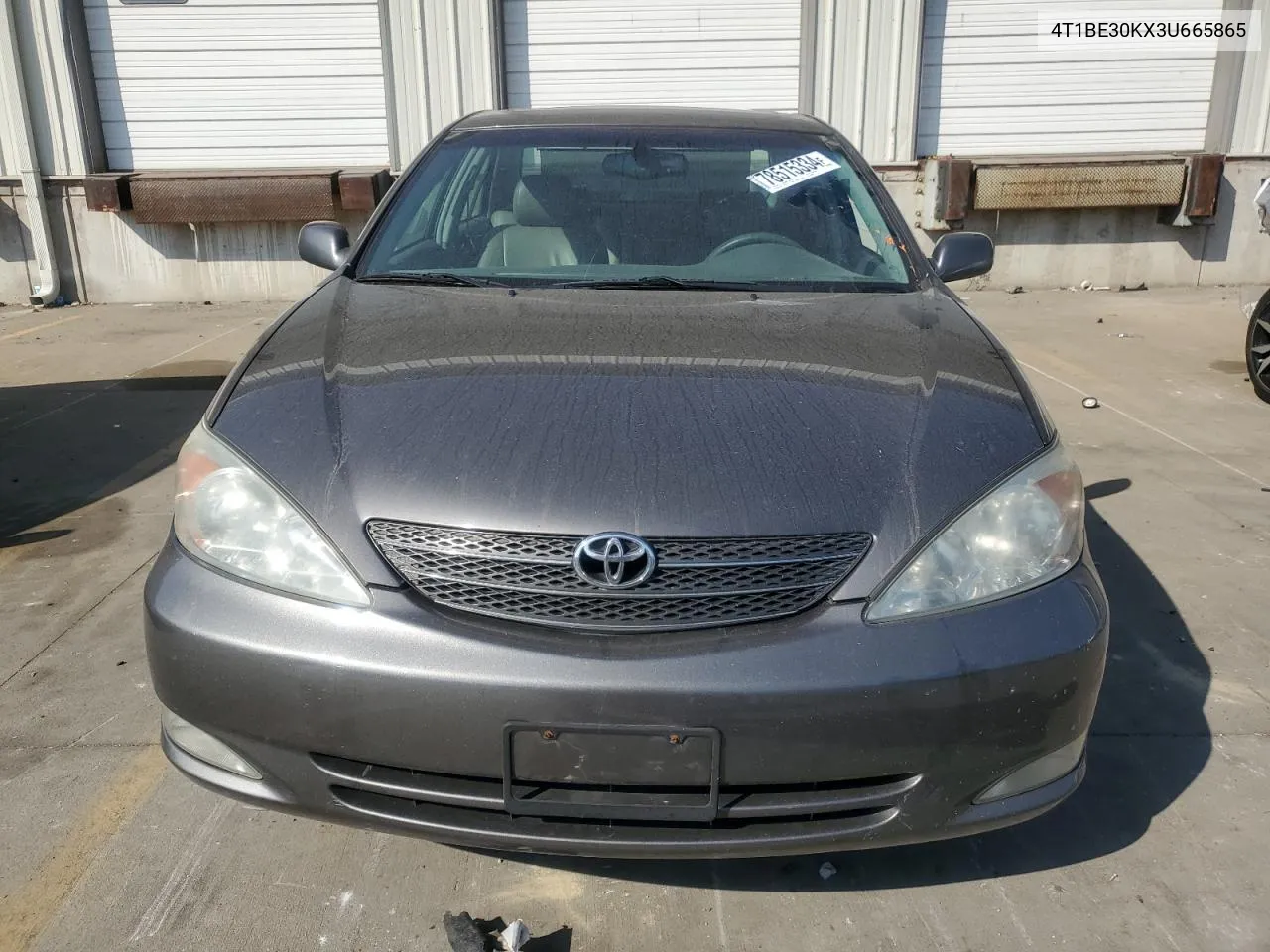 2003 Toyota Camry Le VIN: 4T1BE30KX3U665865 Lot: 78515334