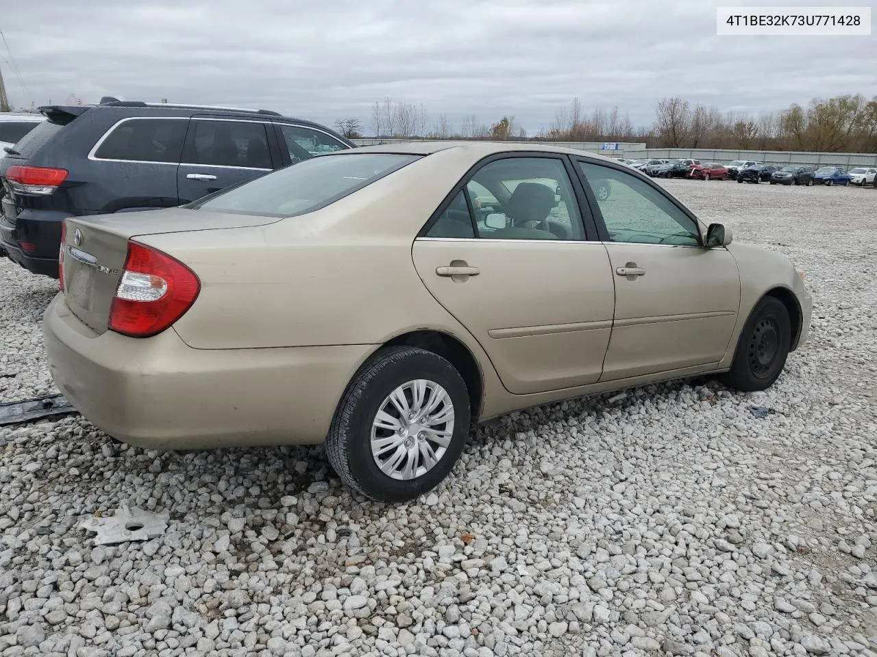 2003 Toyota Camry Le VIN: 4T1BE32K73U771428 Lot: 78635424