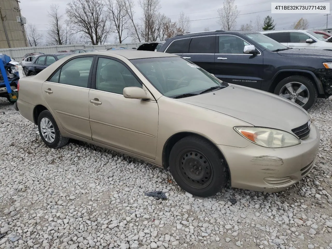 2003 Toyota Camry Le VIN: 4T1BE32K73U771428 Lot: 78635424