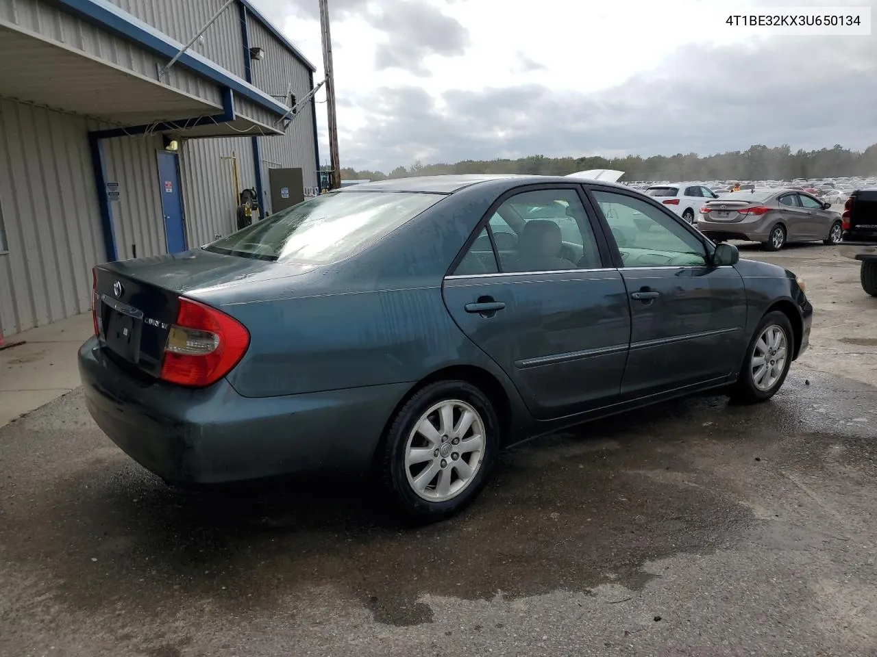 2003 Toyota Camry Le VIN: 4T1BE32KX3U650134 Lot: 78681764