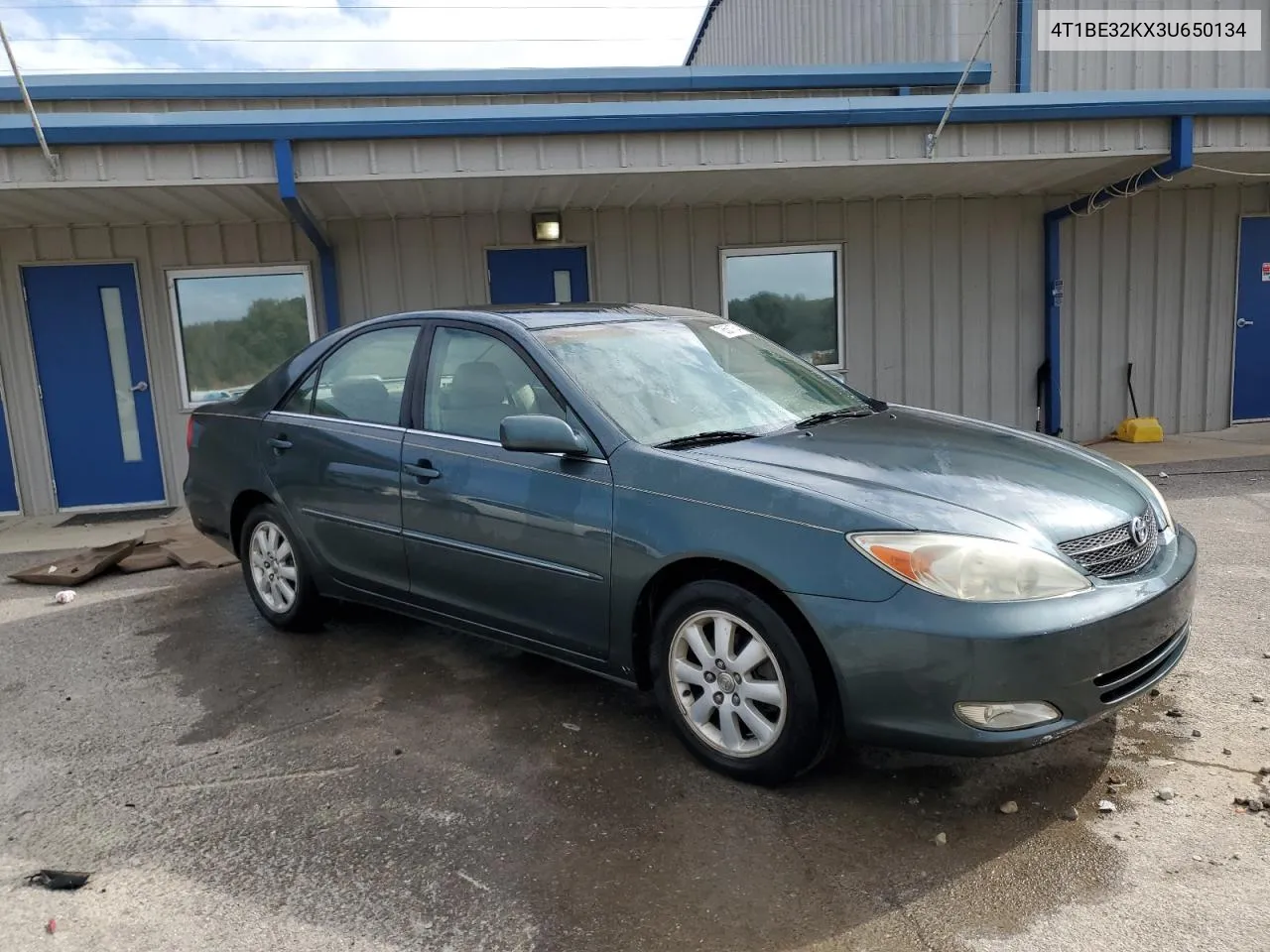 2003 Toyota Camry Le VIN: 4T1BE32KX3U650134 Lot: 78681764