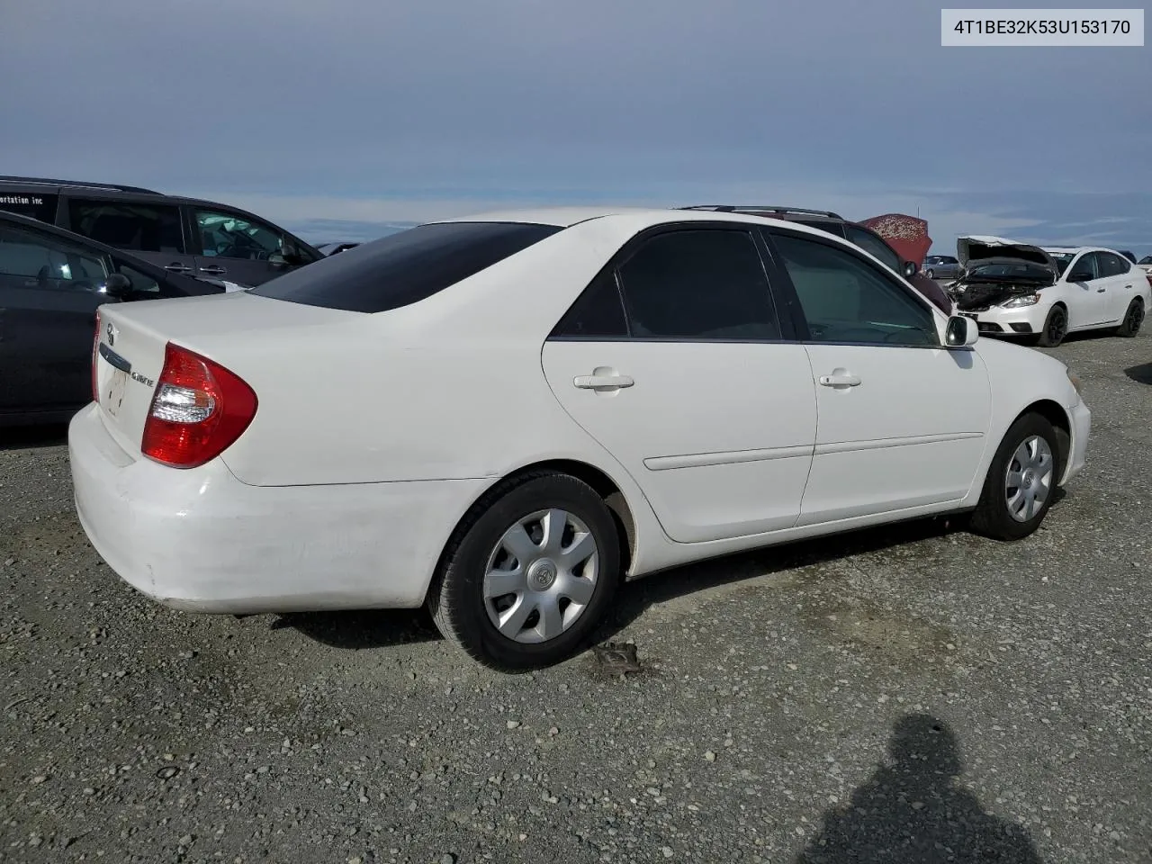 2003 Toyota Camry Le VIN: 4T1BE32K53U153170 Lot: 78736074