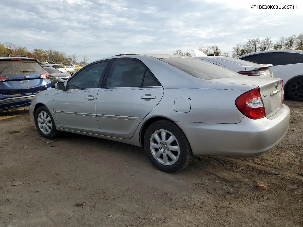 4T1BE30K03U686711 2003 Toyota Camry Le