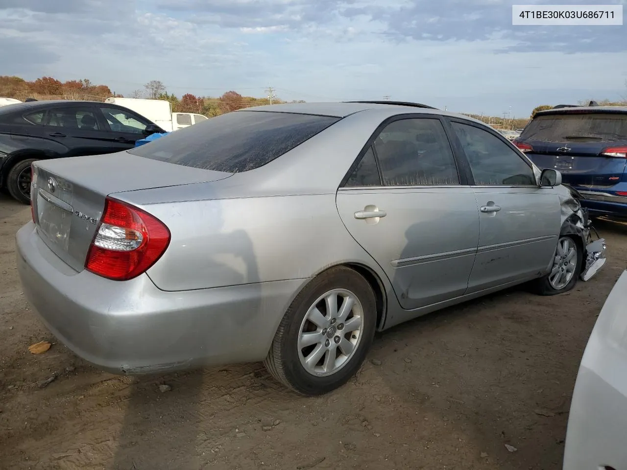 4T1BE30K03U686711 2003 Toyota Camry Le