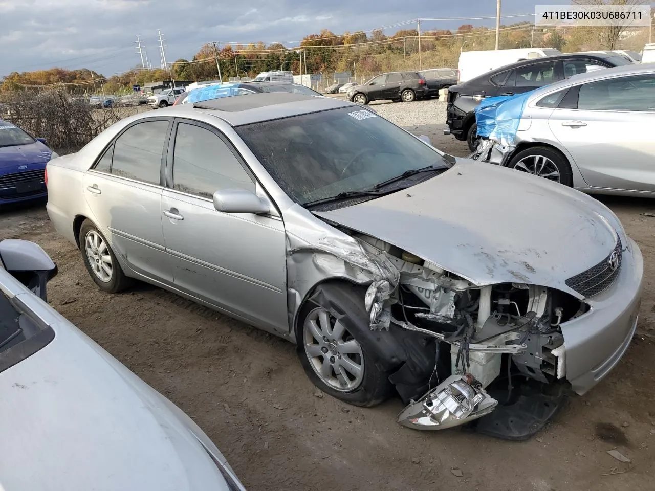 4T1BE30K03U686711 2003 Toyota Camry Le