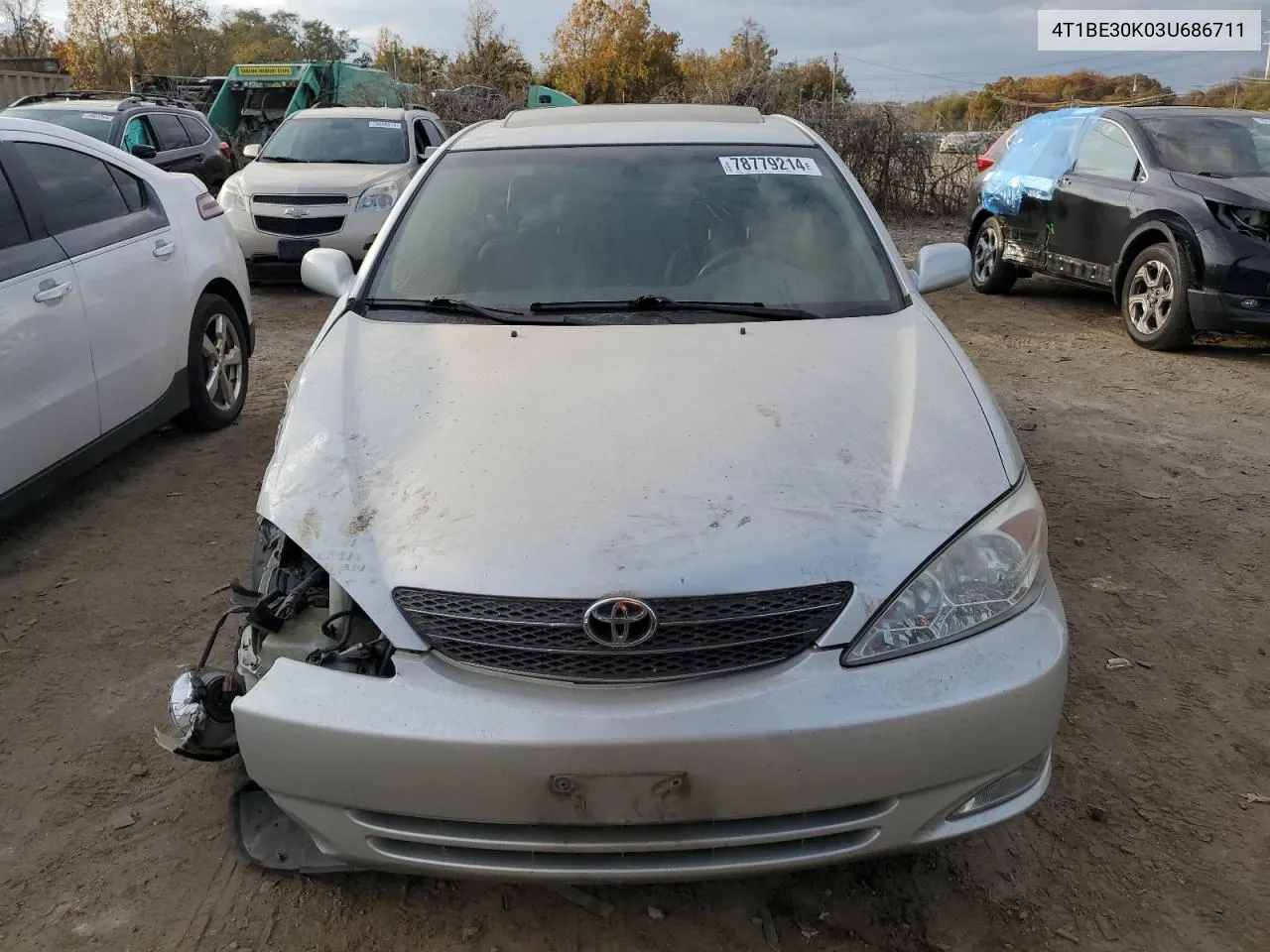 4T1BE30K03U686711 2003 Toyota Camry Le