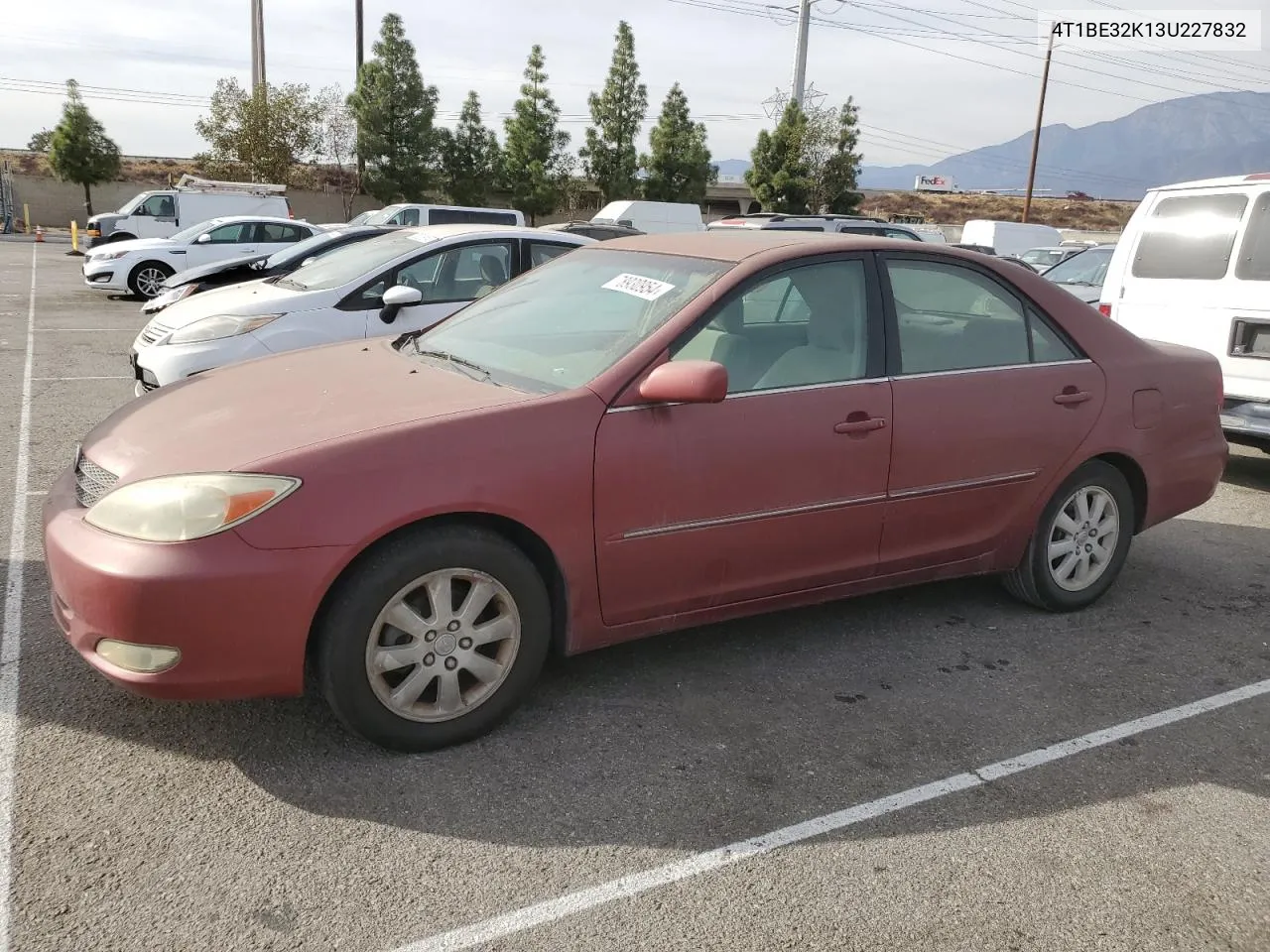 2003 Toyota Camry Le VIN: 4T1BE32K13U227832 Lot: 78930954