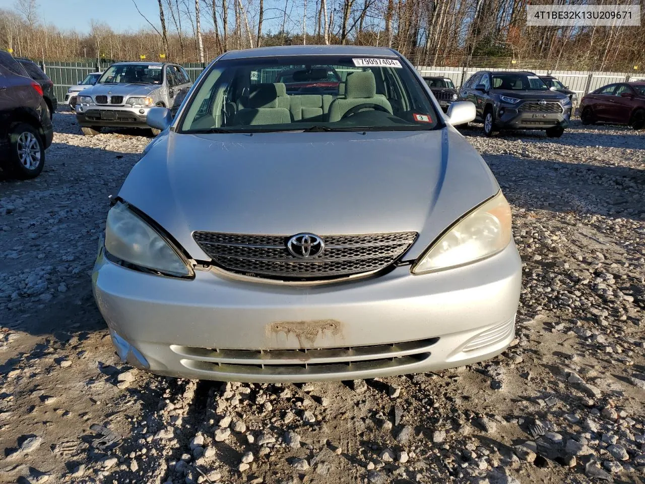 2003 Toyota Camry Le VIN: 4T1BE32K13U209671 Lot: 79097404