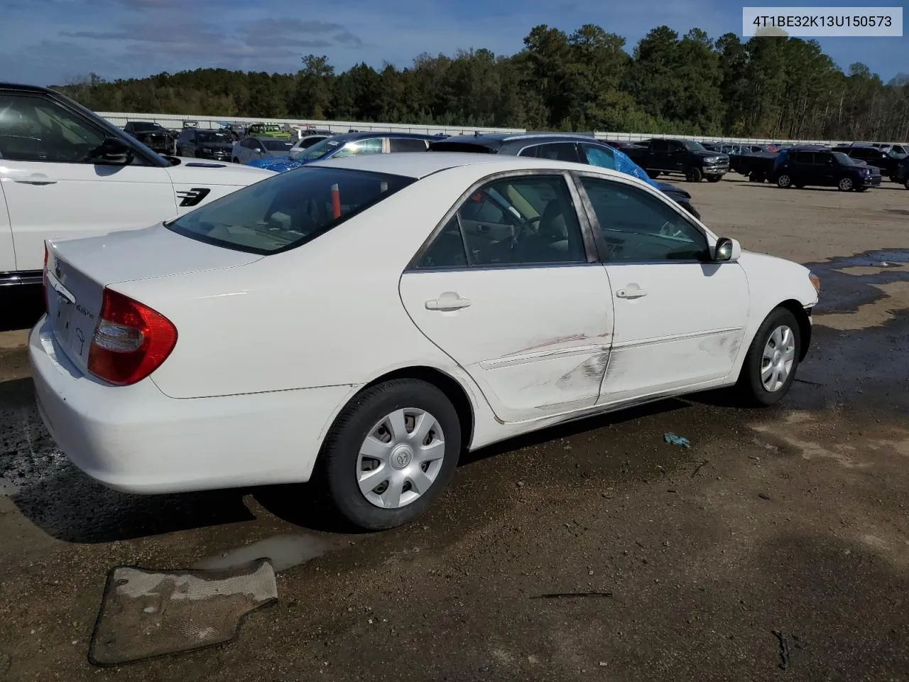 2003 Toyota Camry Le VIN: 4T1BE32K13U150573 Lot: 79103454